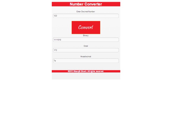 Number Converter – screenshot 4