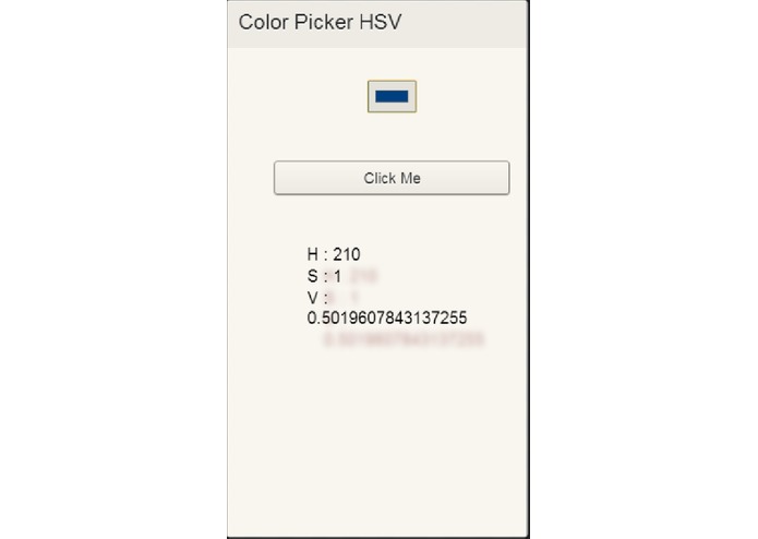 color picker HSV – screenshot 1