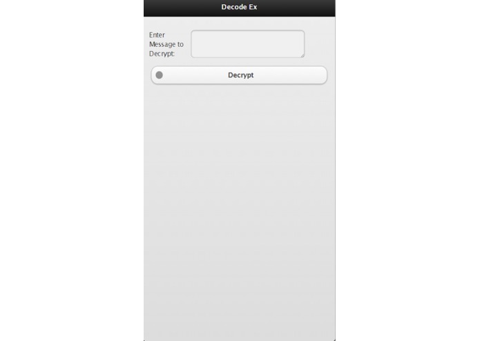 Decode Ex – screenshot 1