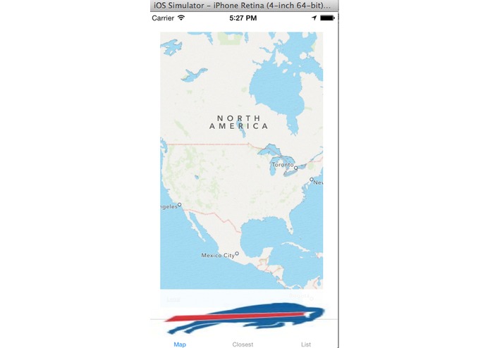 Bills Backers Finder – screenshot 1