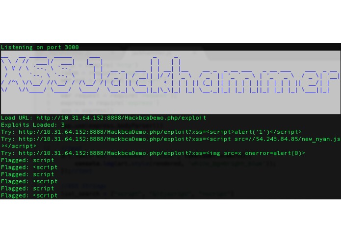 XSS Jackhammer  – screenshot 1