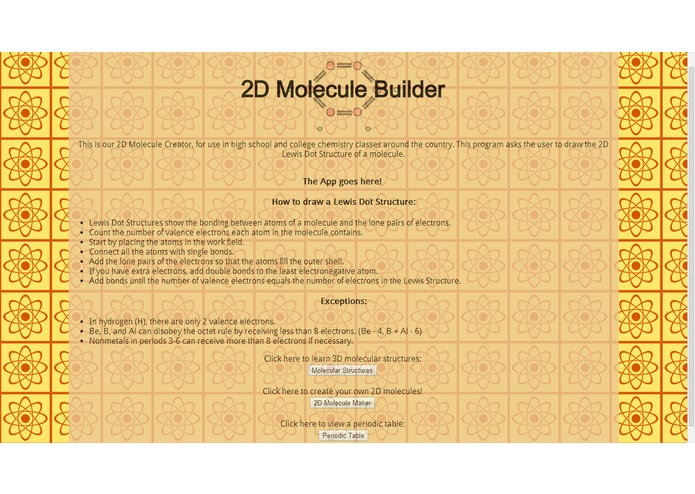 2D molecular Structure Generator – screenshot 1