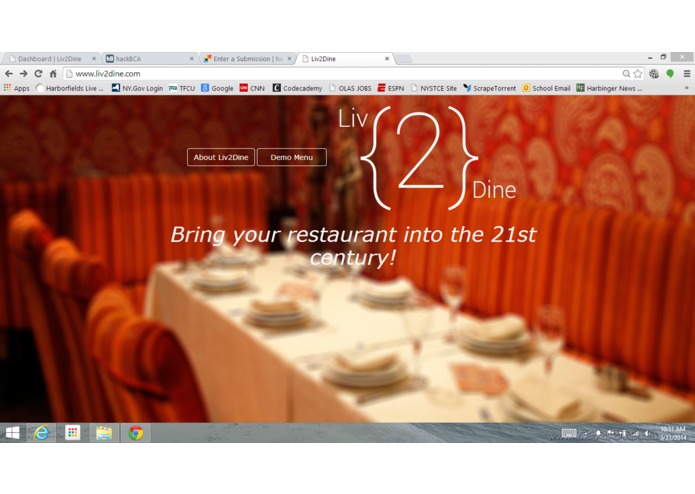 Liv2Dine – screenshot 1