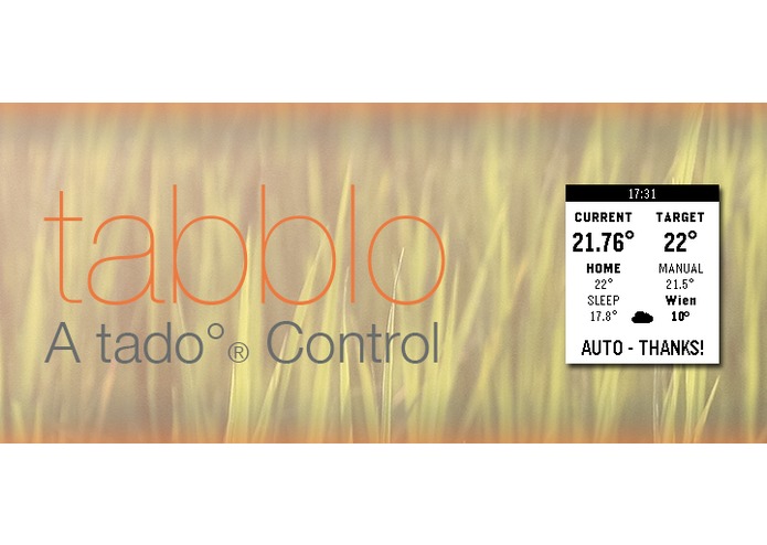 tabblo - a tado°(r) Control – screenshot 1