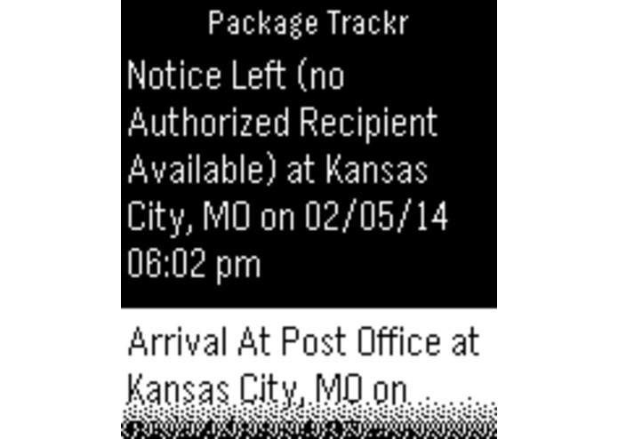 Package Trackr – screenshot 3