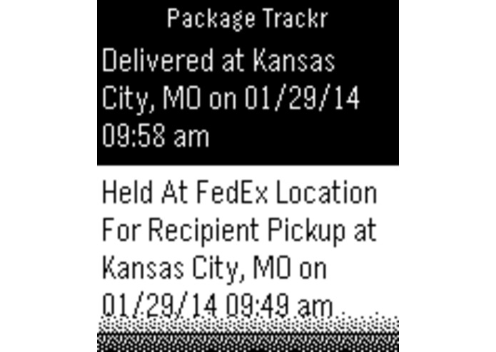 Package Trackr – screenshot 5