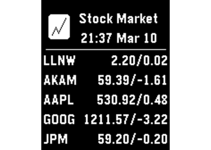 StockMarket – screenshot 2