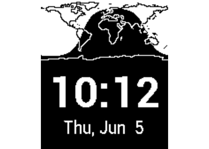 Day and Night Earth Watchface – screenshot 2