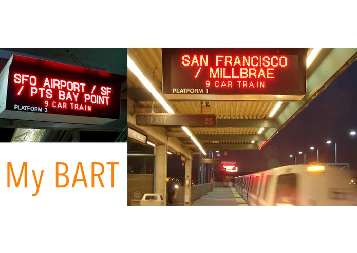 My BART – screenshot 1