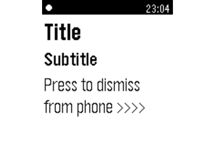 Notification Center for Pebble – screenshot 1