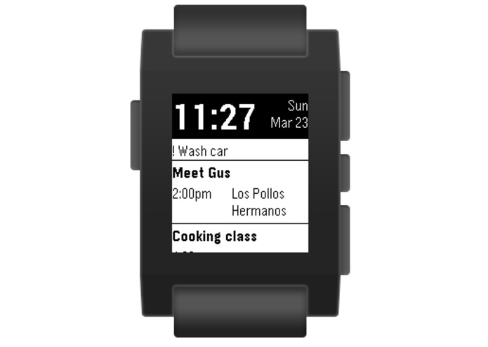 Agenda Watchface – screenshot 2