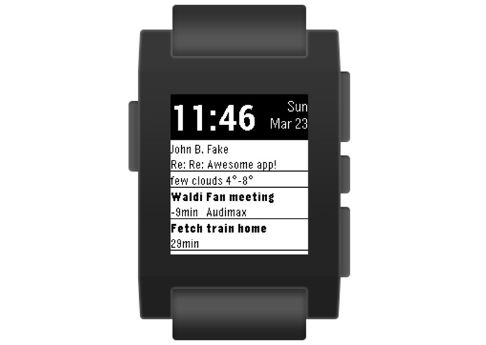 Agenda Watchface – screenshot 3