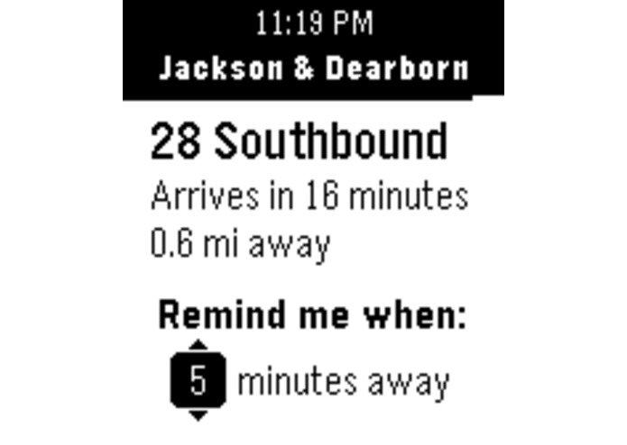 BusWatch: CTA – screenshot 3