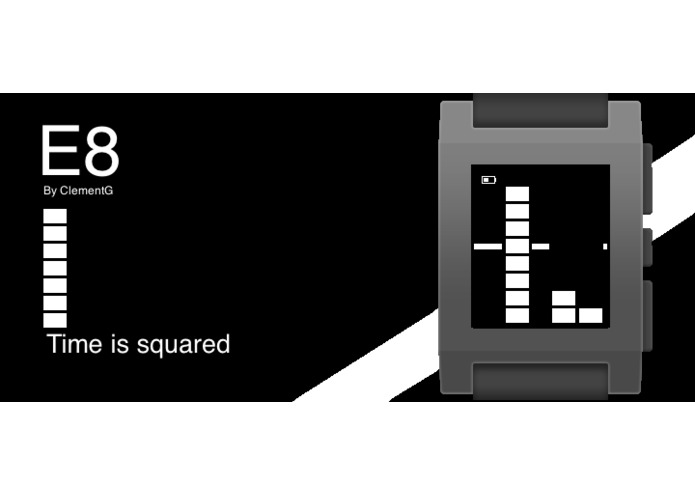 E8 watchface – screenshot 1