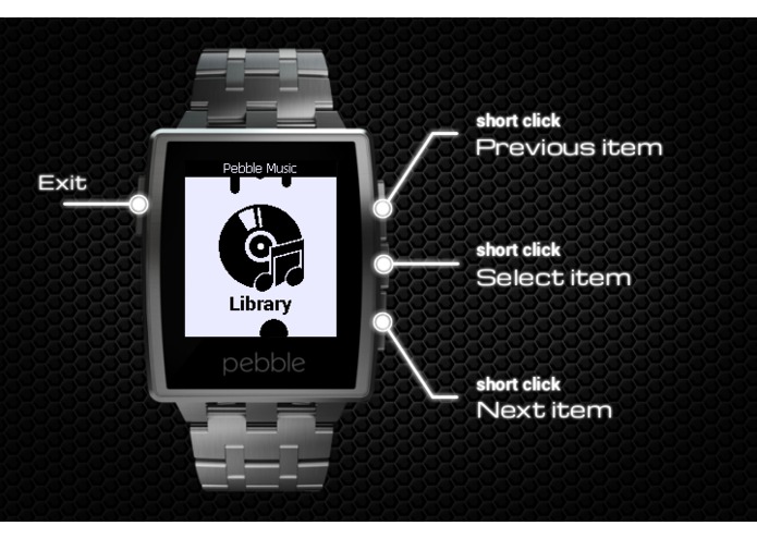Pebble Music – screenshot 2