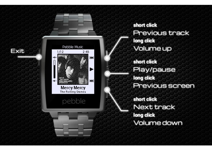 Pebble Music – screenshot 5