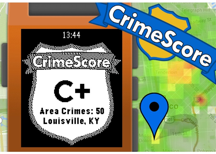 CrimeScore: GPS Safety Rating – screenshot 1