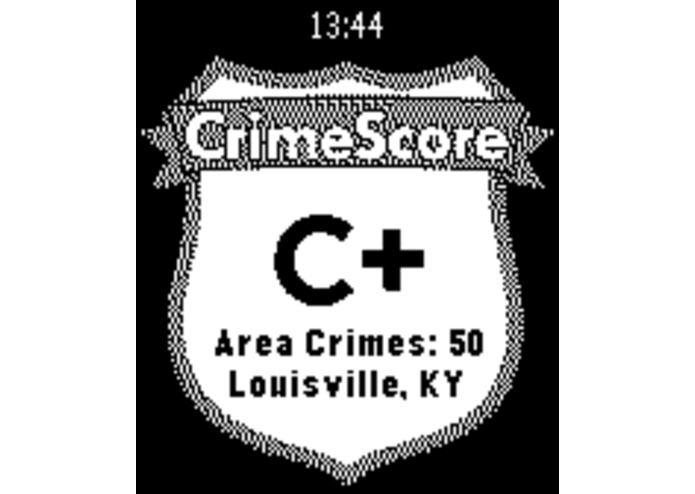 CrimeScore: GPS Safety Rating – screenshot 2