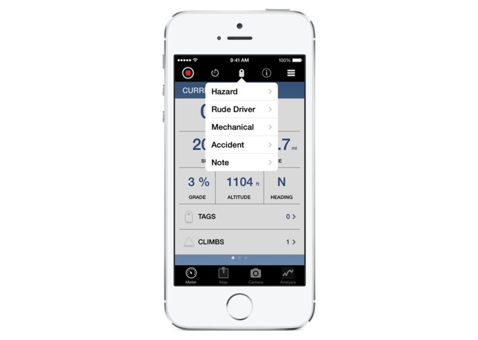 Bike+ Pebble App – screenshot 4