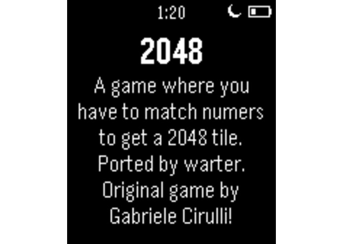 2048 - The (clone) game – screenshot 1