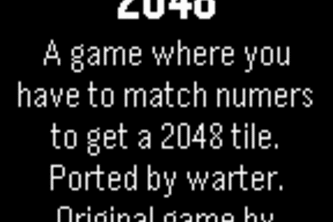 2048 - The (clone) game