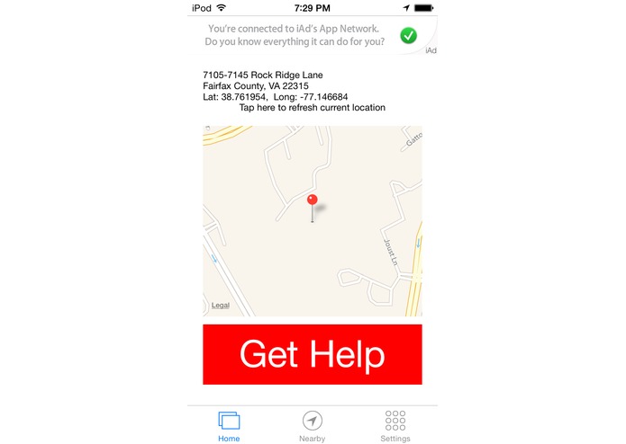 911 Help SMS – screenshot 3