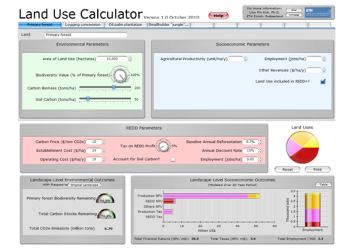 Land Use Calculator – screenshot 1