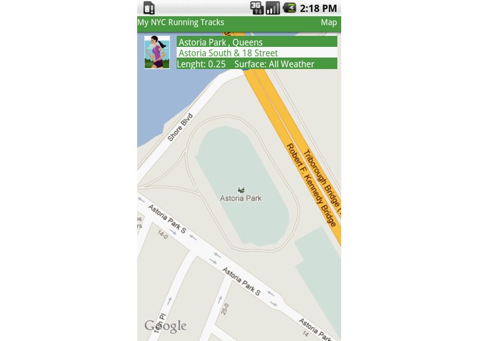 My NYC Running Tracks – screenshot 3