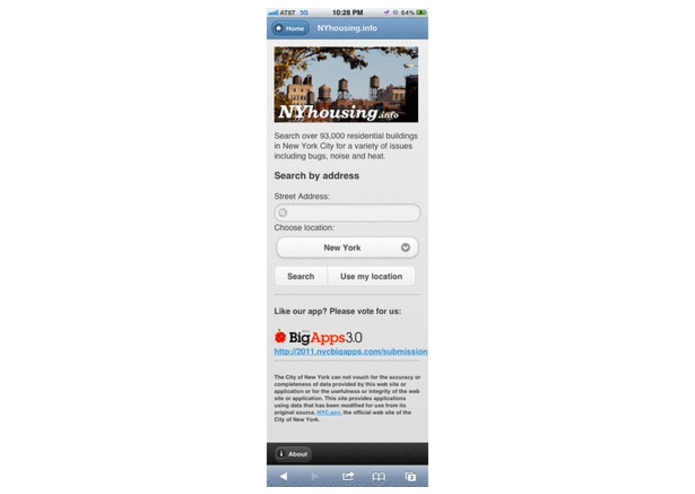 NYhousing.info – screenshot 2