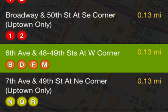 Subeasy - Find Nearest Subway Entrances