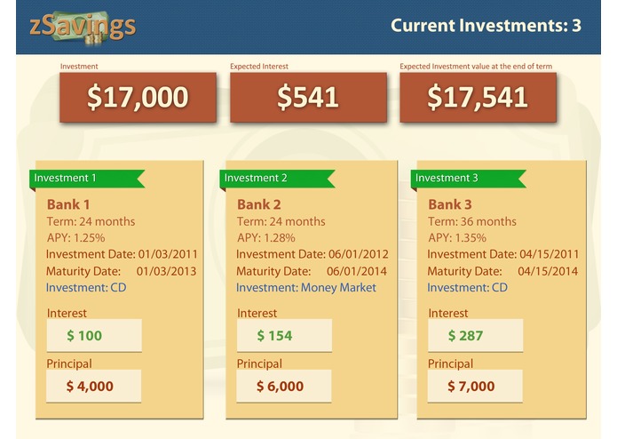 zSavings – screenshot 4