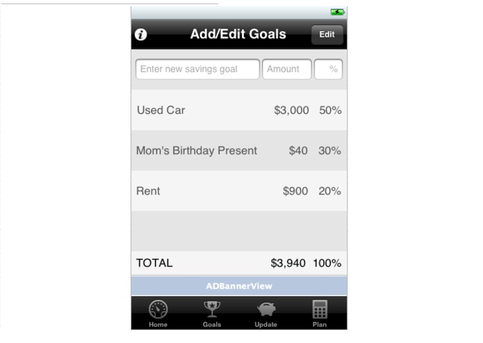 Goal Saver – screenshot 2