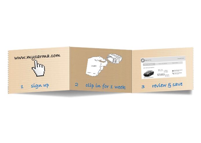 MyCarma - Personal Fuel Economy Sticker - OBD Logger – screenshot 1