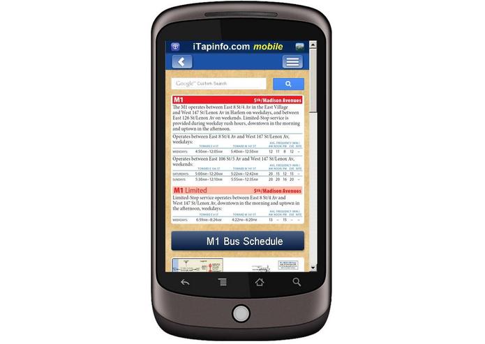 ITapinfo Mobile – screenshot 5