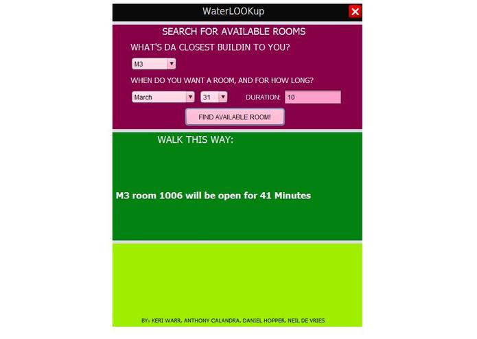 WaterLOOKup – screenshot 1