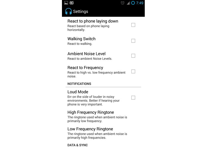 Audio Control – screenshot 2