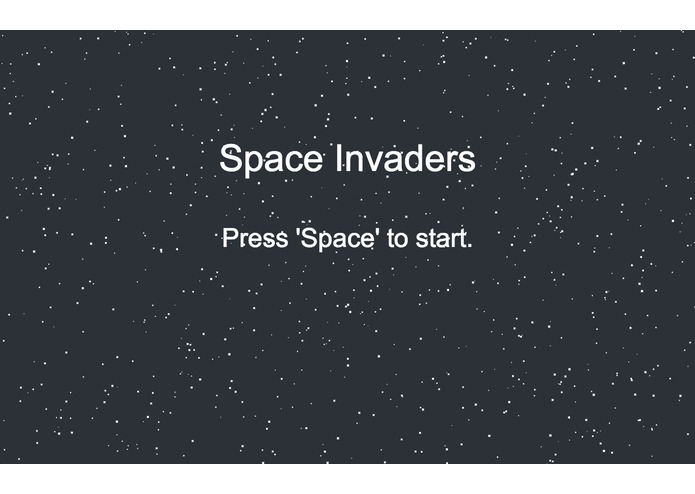 Space Invaders - with Leap Motion – screenshot 1