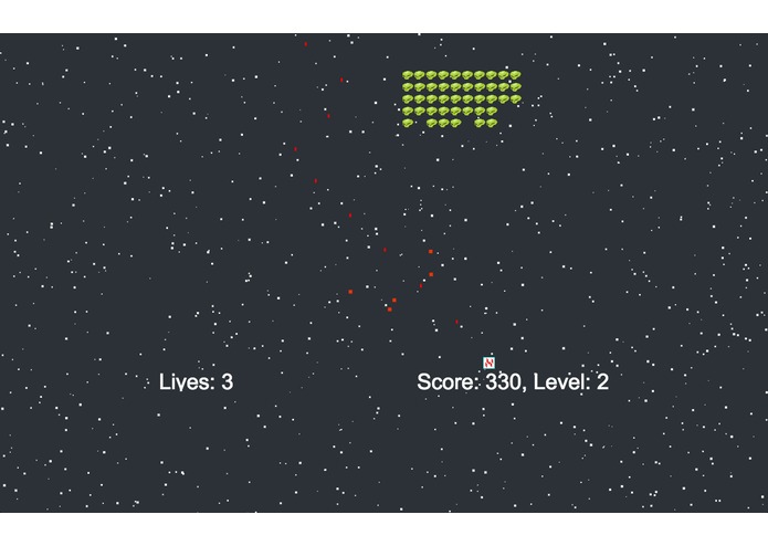 Space Invaders - with Leap Motion – screenshot 3