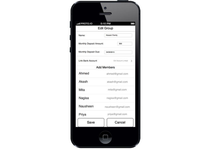 GroupSave – screenshot 3