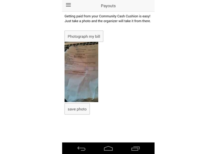 Community Cash Cushion Club – screenshot 2