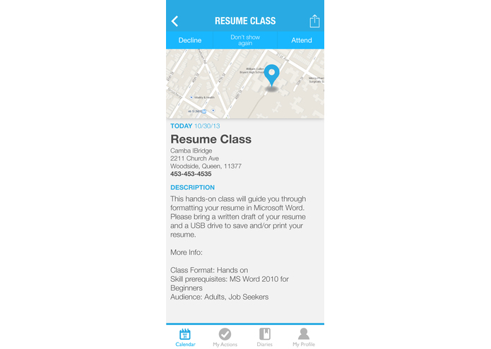 Naptár – screenshot 3