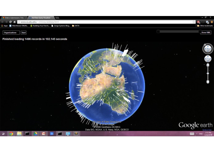 AidOverEarth – screenshot 1