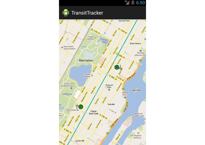 Hackathon - TransitTracker – screenshot 1