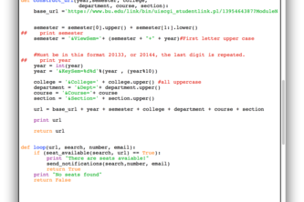 Is my class available? 