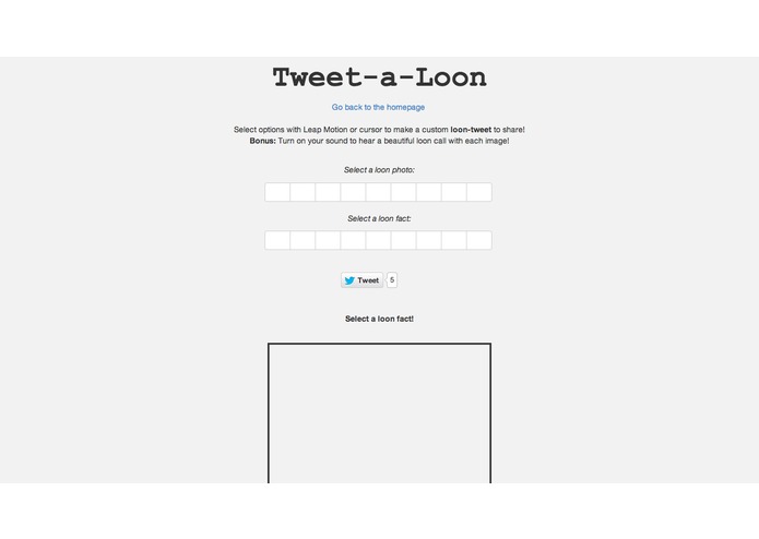 Tweet-A-Loon – screenshot 1