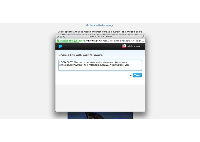 Tweet-A-Loon – screenshot 4