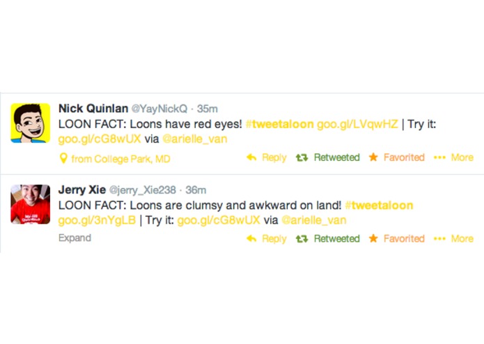 Tweet-A-Loon – screenshot 5