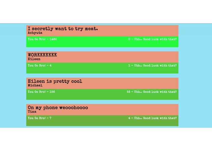 JudgeMeHarder – screenshot 2