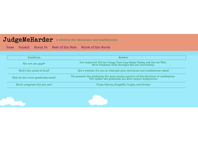 JudgeMeHarder – screenshot 3