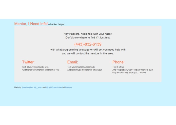 Mentor, I need info! – screenshot 2